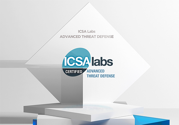 ICSA Labs ‘ATD 인증’ 획득
